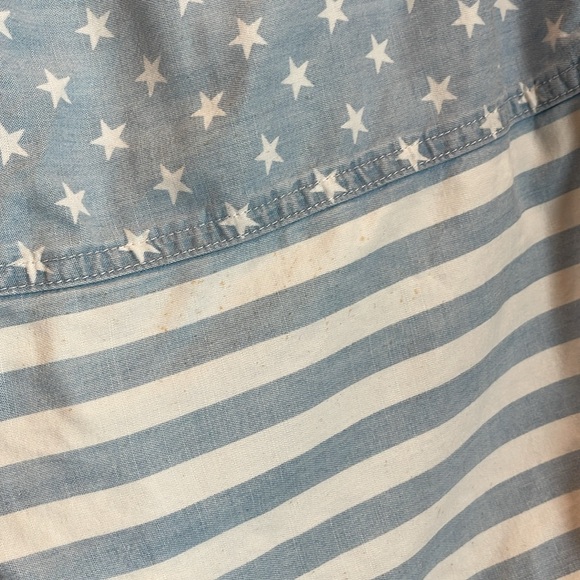 Chubbies Linen Blend American Flag Shorts Size Small - Picture 6 of 8